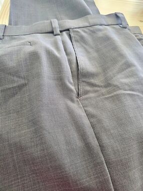 Savane Men's Dress Pants Gray Waist 38x32
